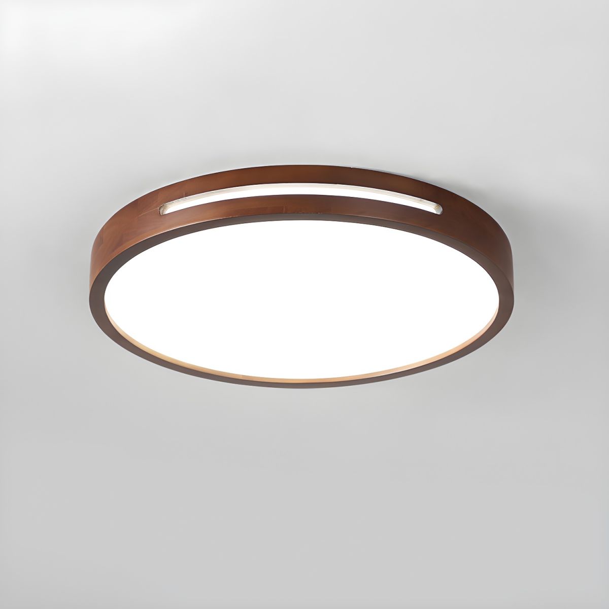 Ceiling Light Japanese Wood LED Flush Mount | Taniro