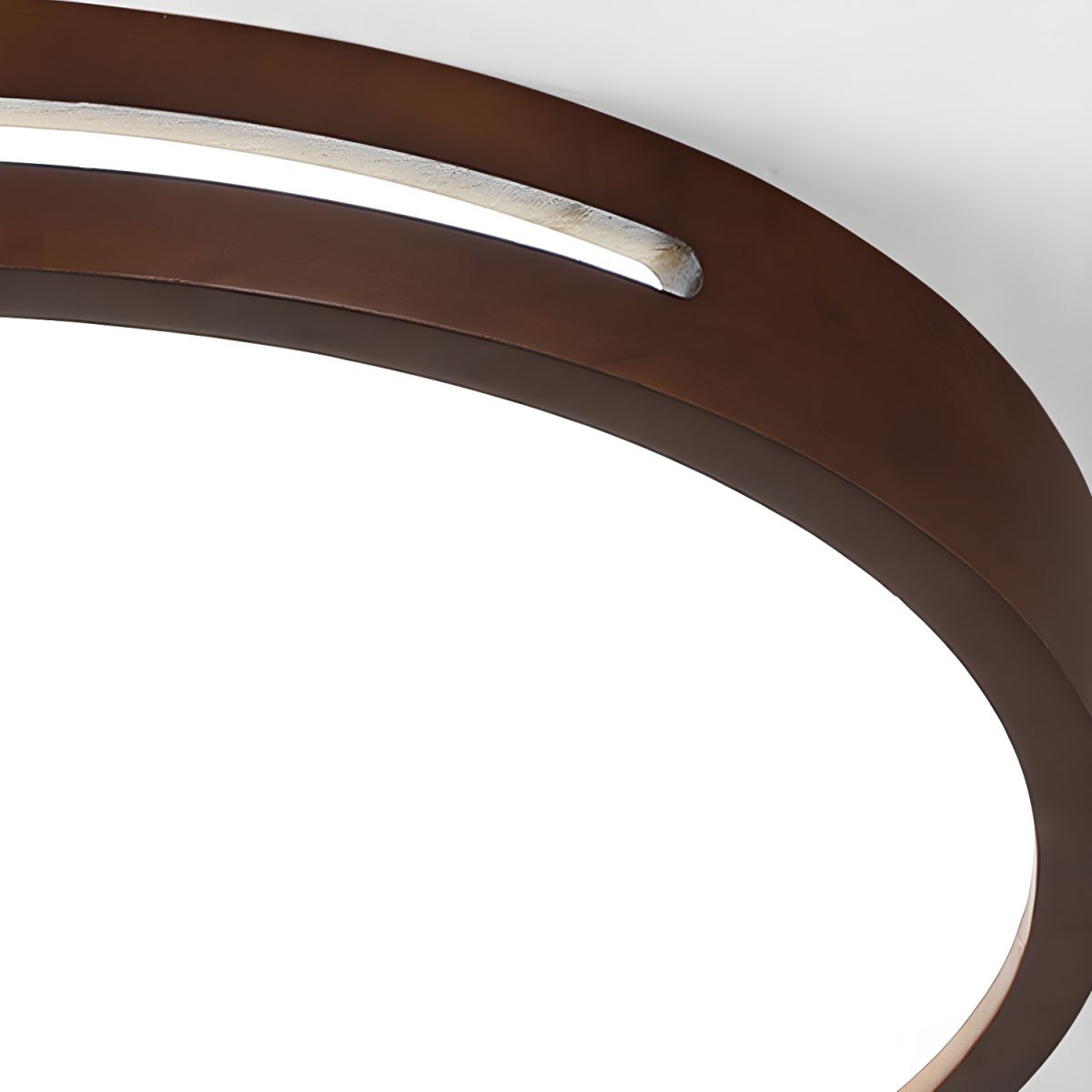 Ceiling Light Japanese Wood LED Flush Mount | Taniro