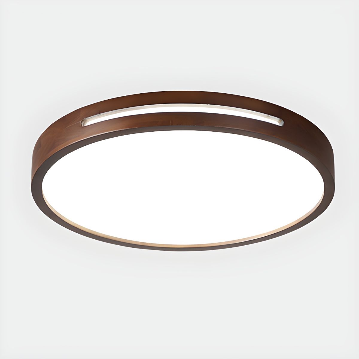 Ceiling Light Japanese Wood LED Flush Mount | Taniro