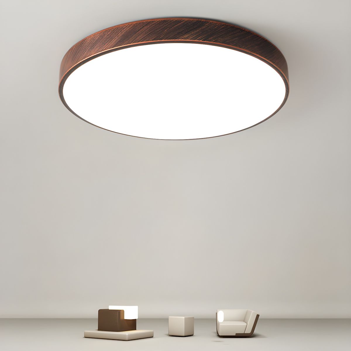 Ceiling Light LED Flush Mount Metal in Modern Style | Arcira