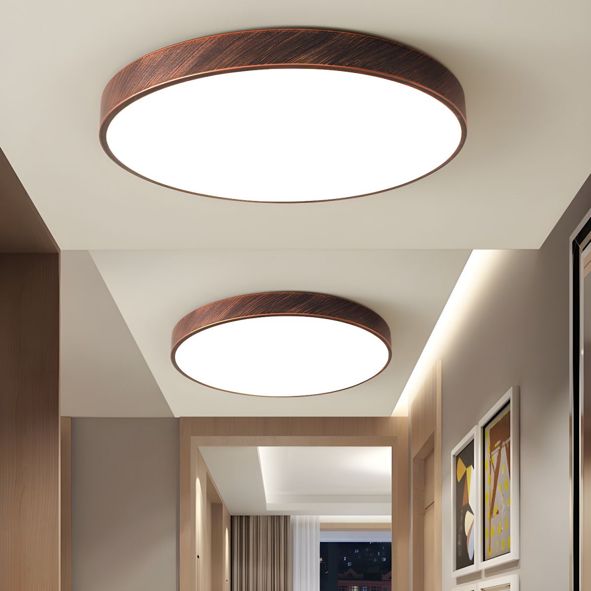Ceiling Light LED Flush Mount Metal in Modern Style | Arcira