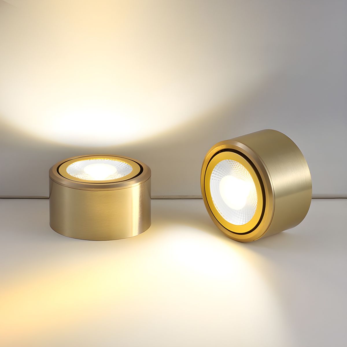 Ceiling Light LED Flush Mount Modern Gold | Calora