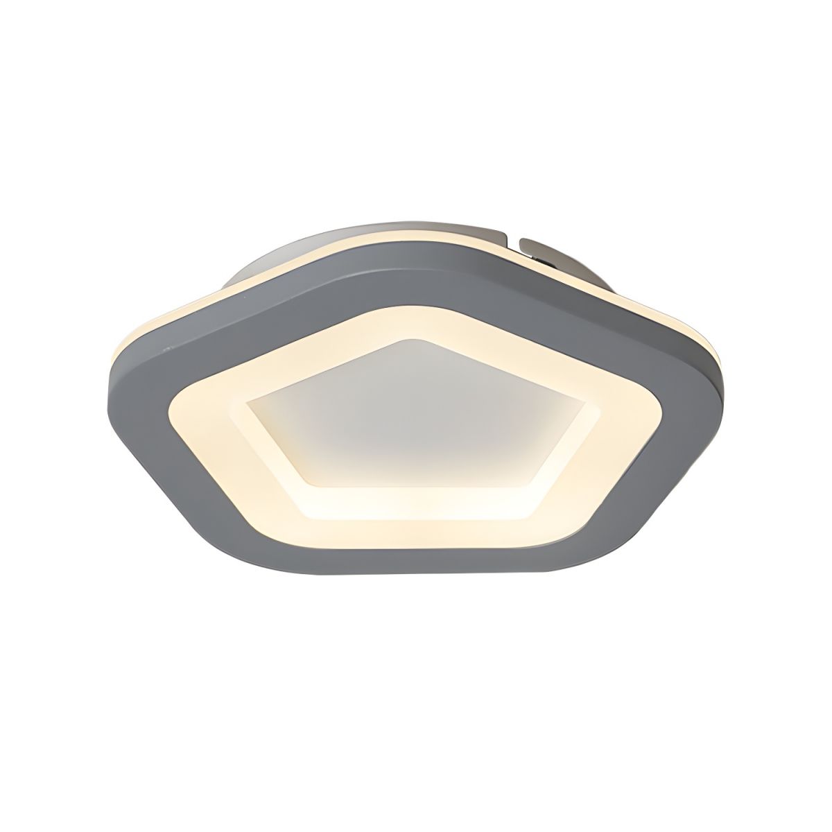 Ceiling Light LED Flush Mount Nordic Acrylic Shade | Pentiro