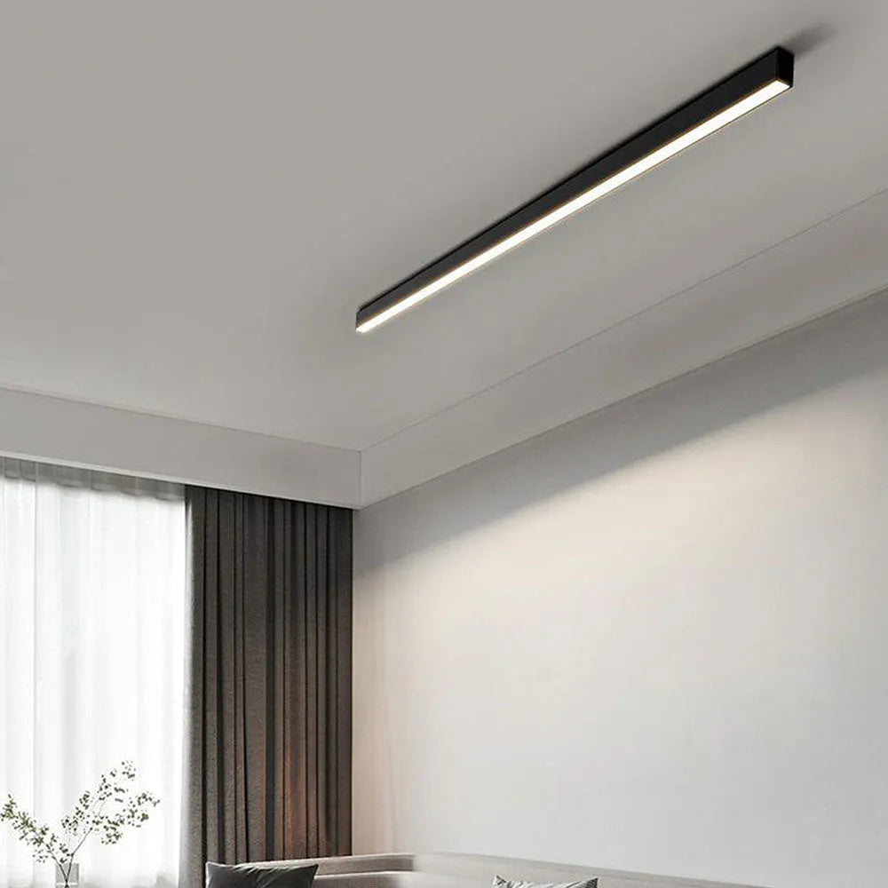 Ceiling Light LED Linear Minimal Design Modern Style | Alurex