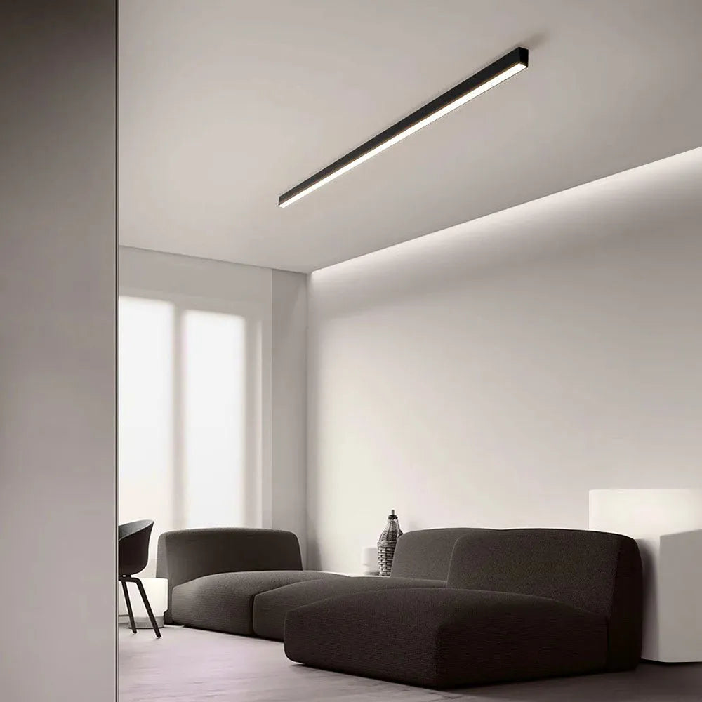 Ceiling Light LED Linear Minimal Design Modern Style | Alurex