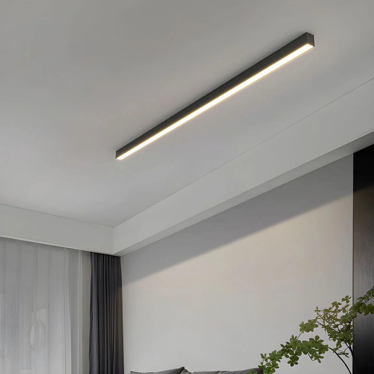 Ceiling Light LED Linear Minimal Design Modern Style | Alurex