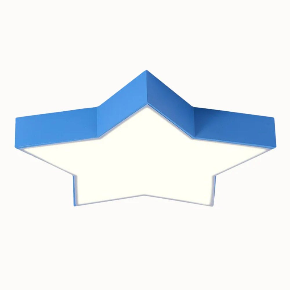 Ceiling Light LED Star Acrylic Kids Room Flush Mount | Stellio