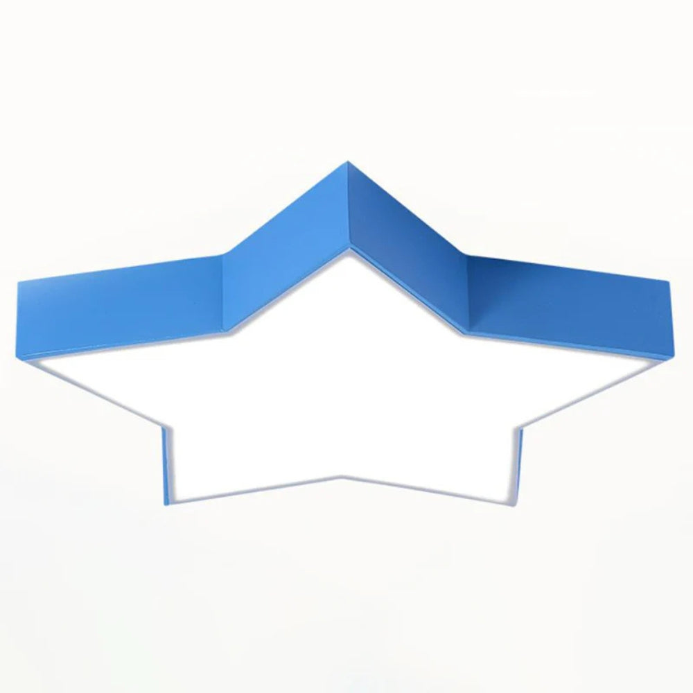 Ceiling Light LED Star Acrylic Kids Room Flush Mount | Stellio