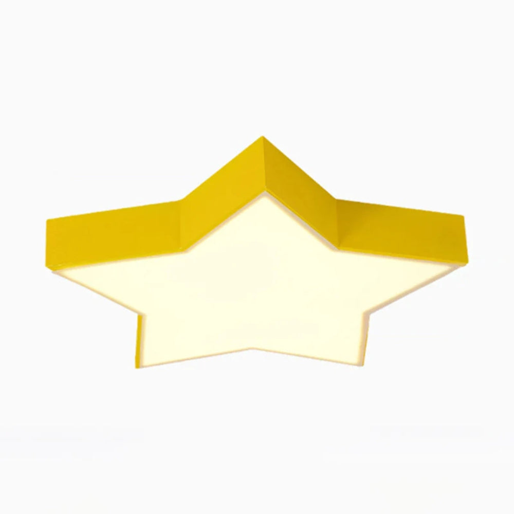 Ceiling Light LED Star Acrylic Kids Room Flush Mount | Stellio