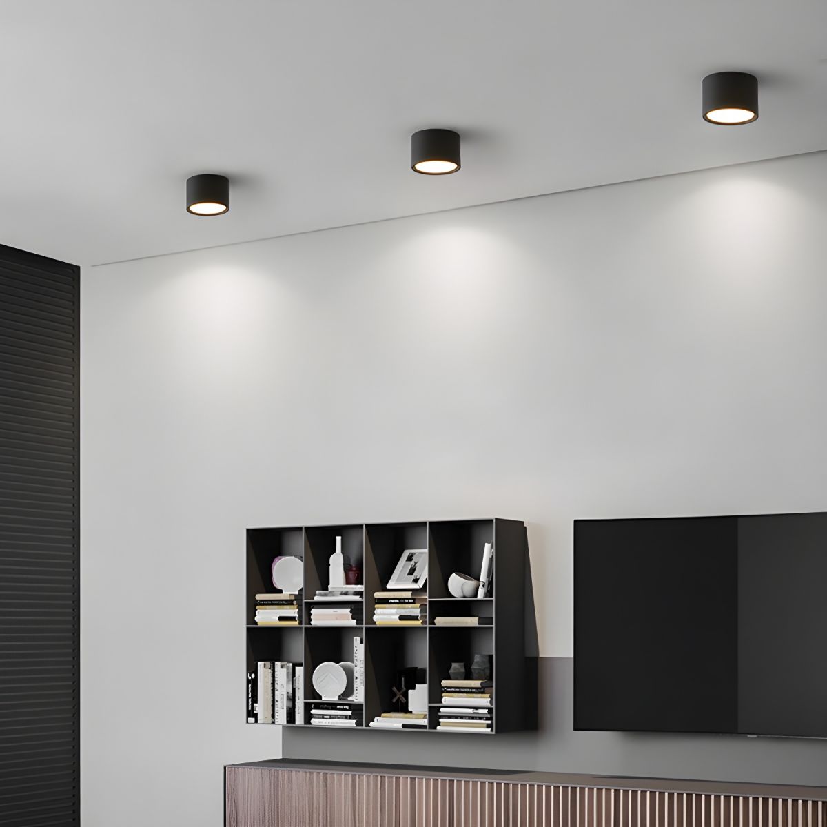 Ceiling Light Metal Cylinder in Nordic Style | Zymera