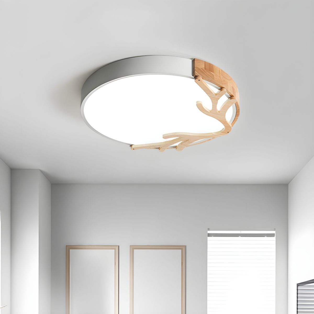 Ceiling Light Metal Flush Mount Nordic Kids Style | Anturo