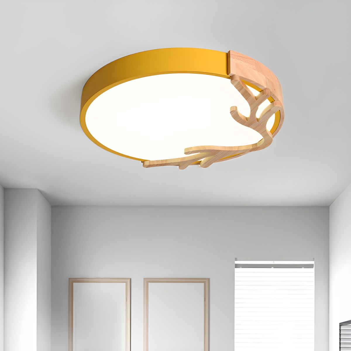 Ceiling Light Metal Flush Mount Nordic Kids Style | Anturo