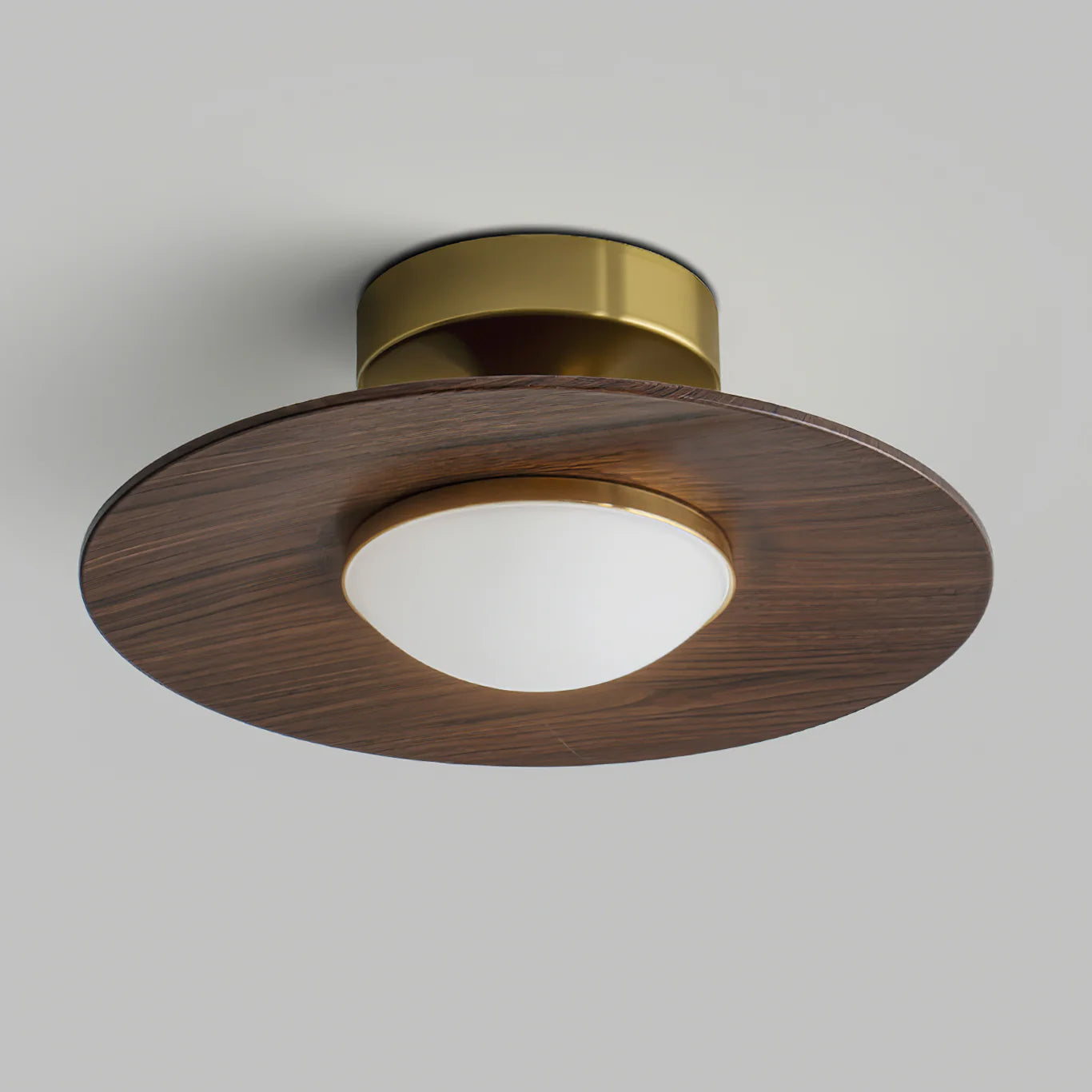 Ceiling Light Metal LED in Modern Scandinavian Style | Alsero