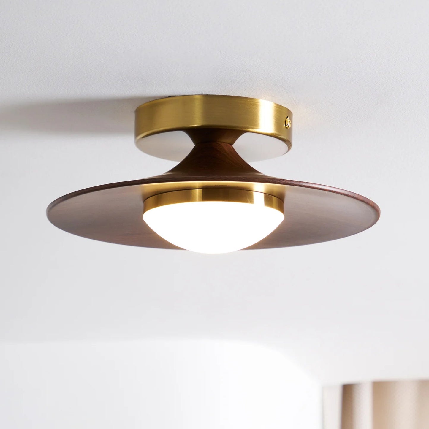 Ceiling Light Metal LED in Modern Scandinavian Style | Alsero