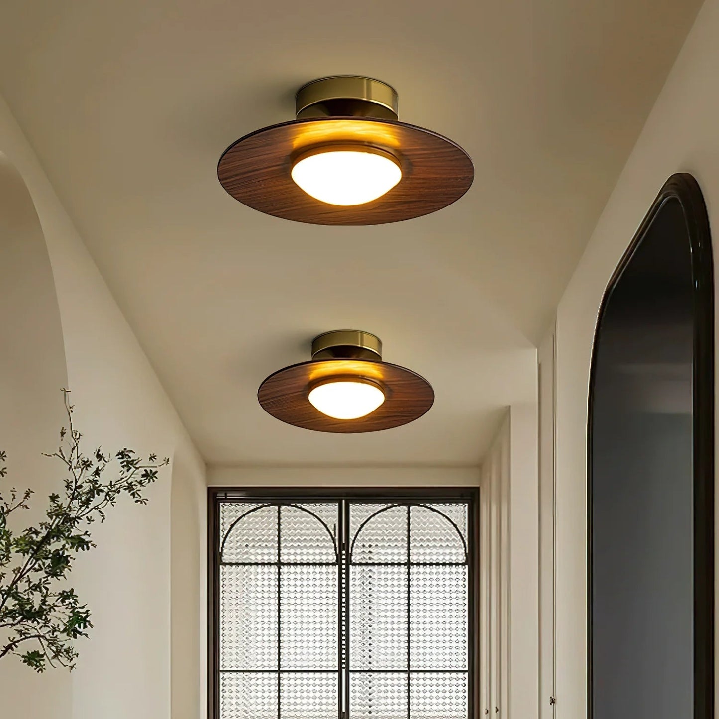 Ceiling Light Metal LED in Modern Scandinavian Style | Alsero