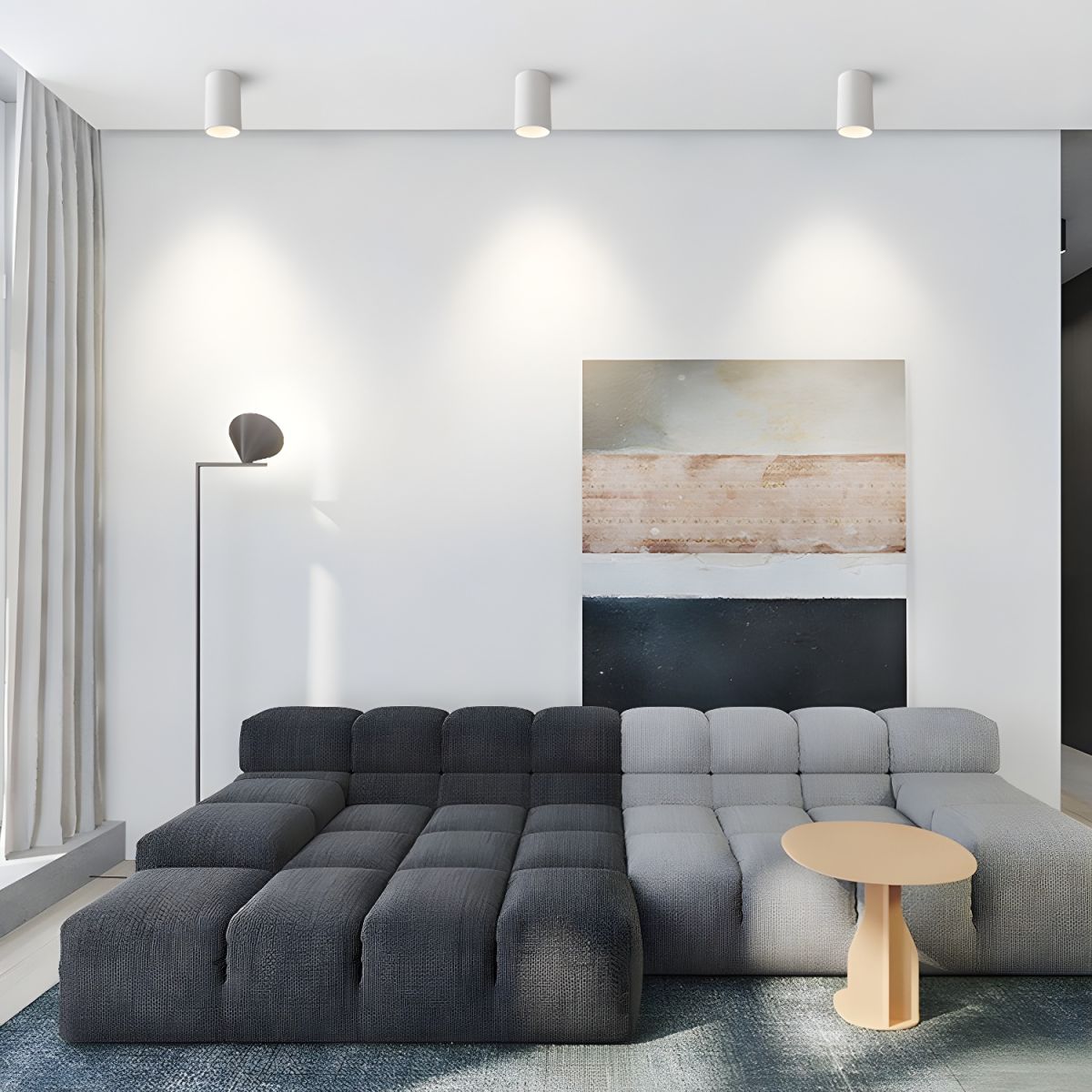 Ceiling Light Metal LED in Nordic Style | Cylora