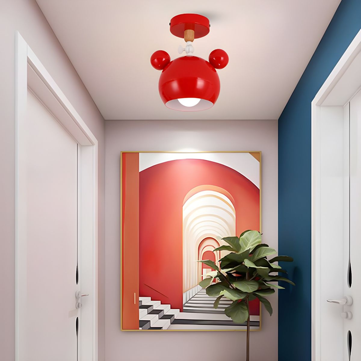 Ceiling Light Metal Nordic Macaron Design | Micoro