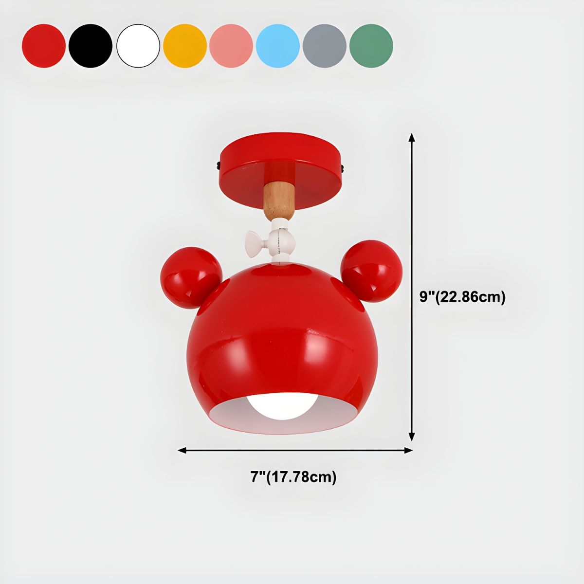 Ceiling Light Metal Nordic Macaron Design | Micoro