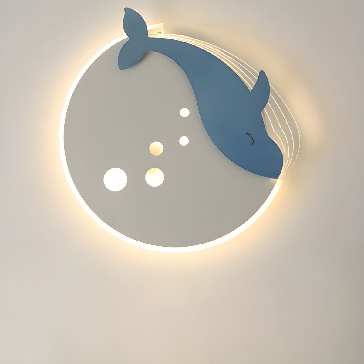 Ceiling Light Metal Round Scandinavian Kids Style | Belano