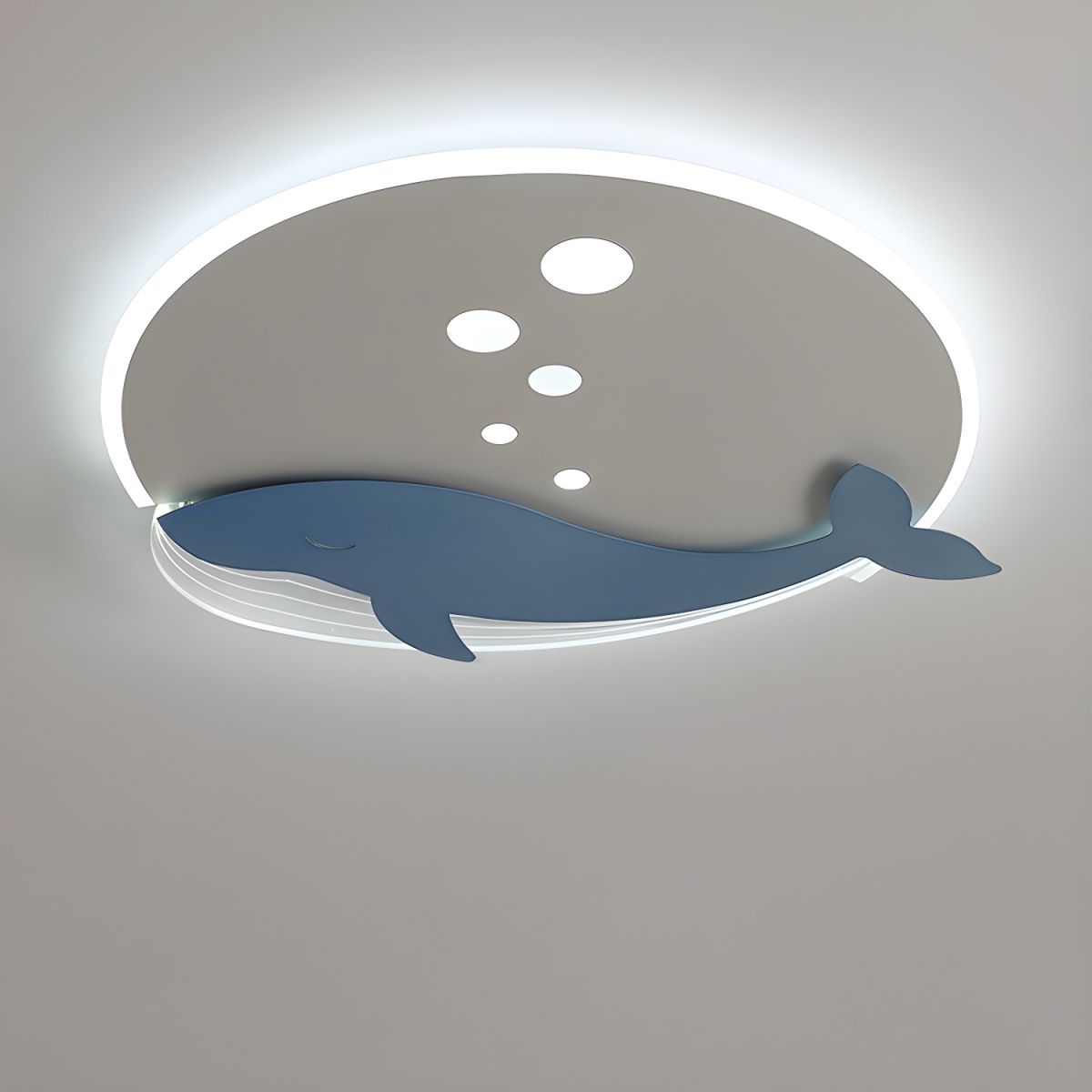 Ceiling Light Metal Round Scandinavian Kids Style | Belano