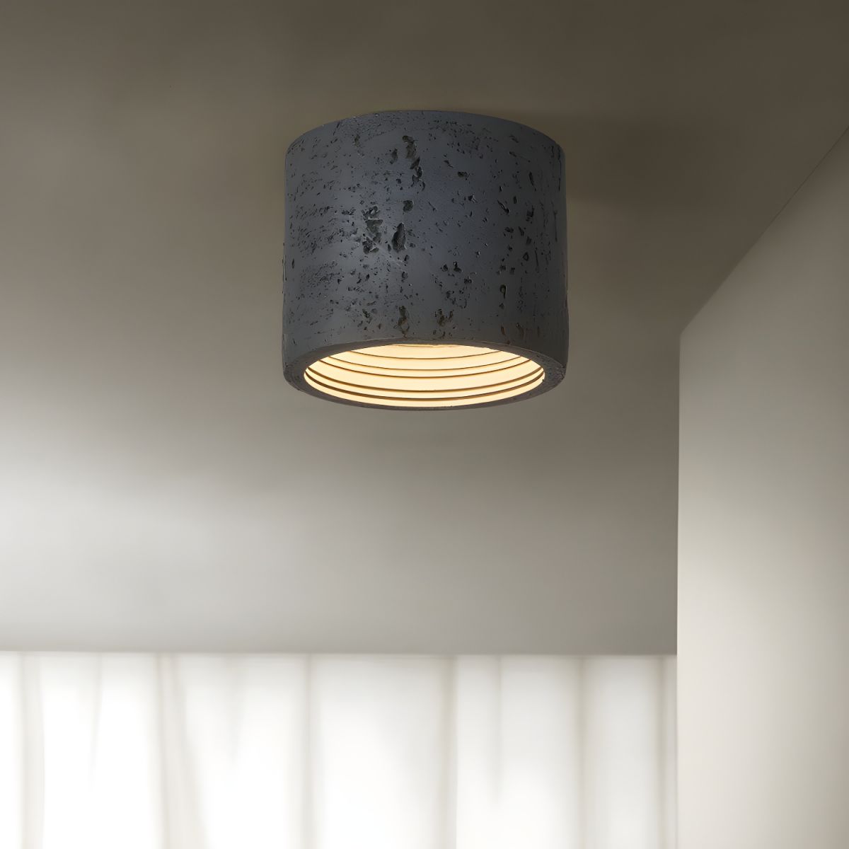 Ceiling Light Modern Resin Nordic Accent | Nuvano