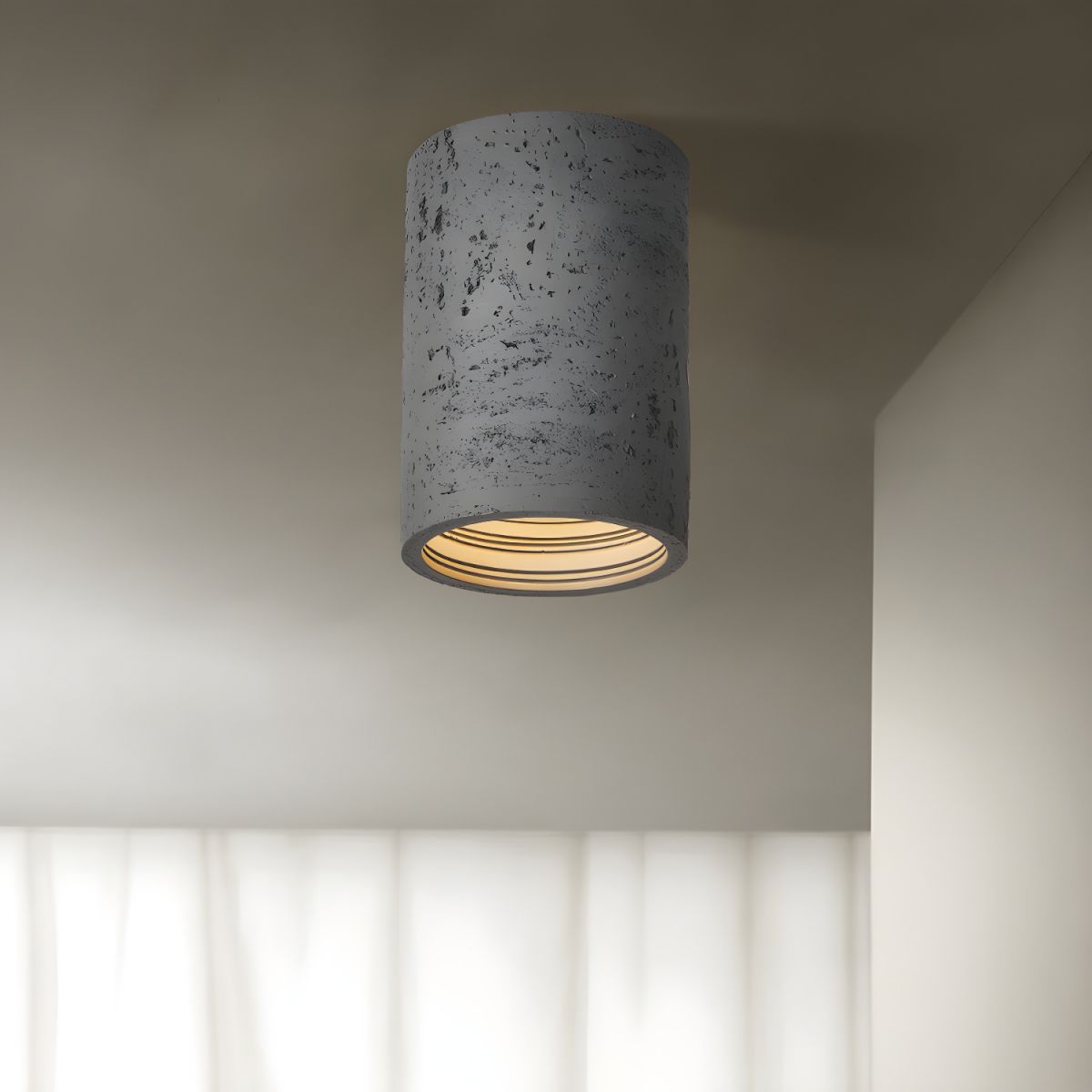 Ceiling Light Modern Resin Nordic Accent | Nuvano