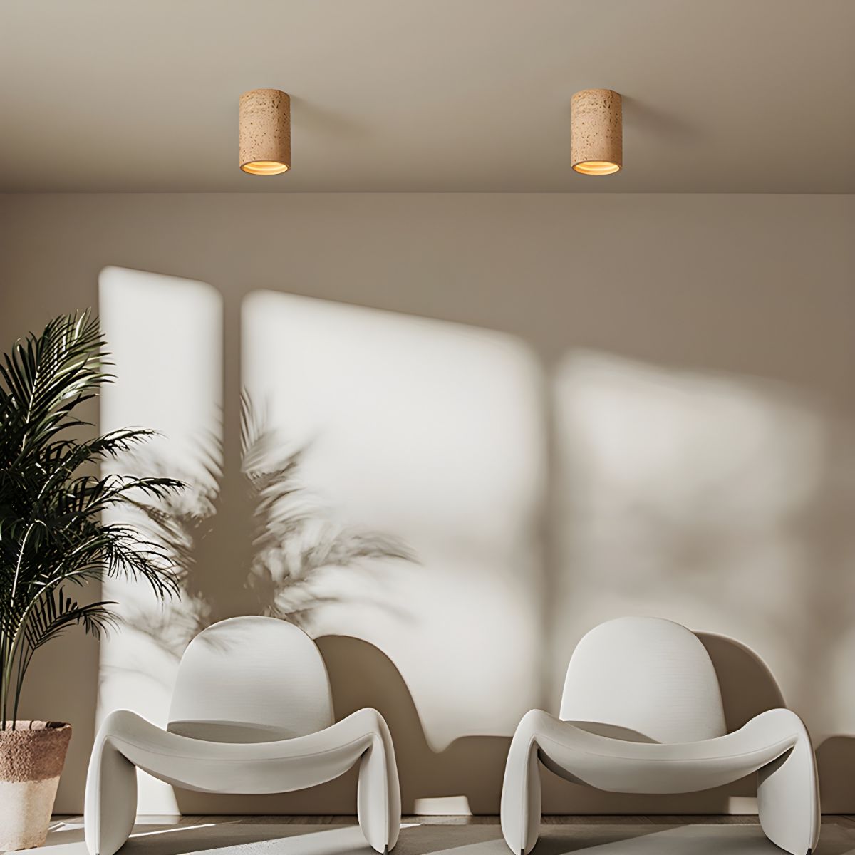 Ceiling Light Modern Resin Nordic Accent | Nuvano