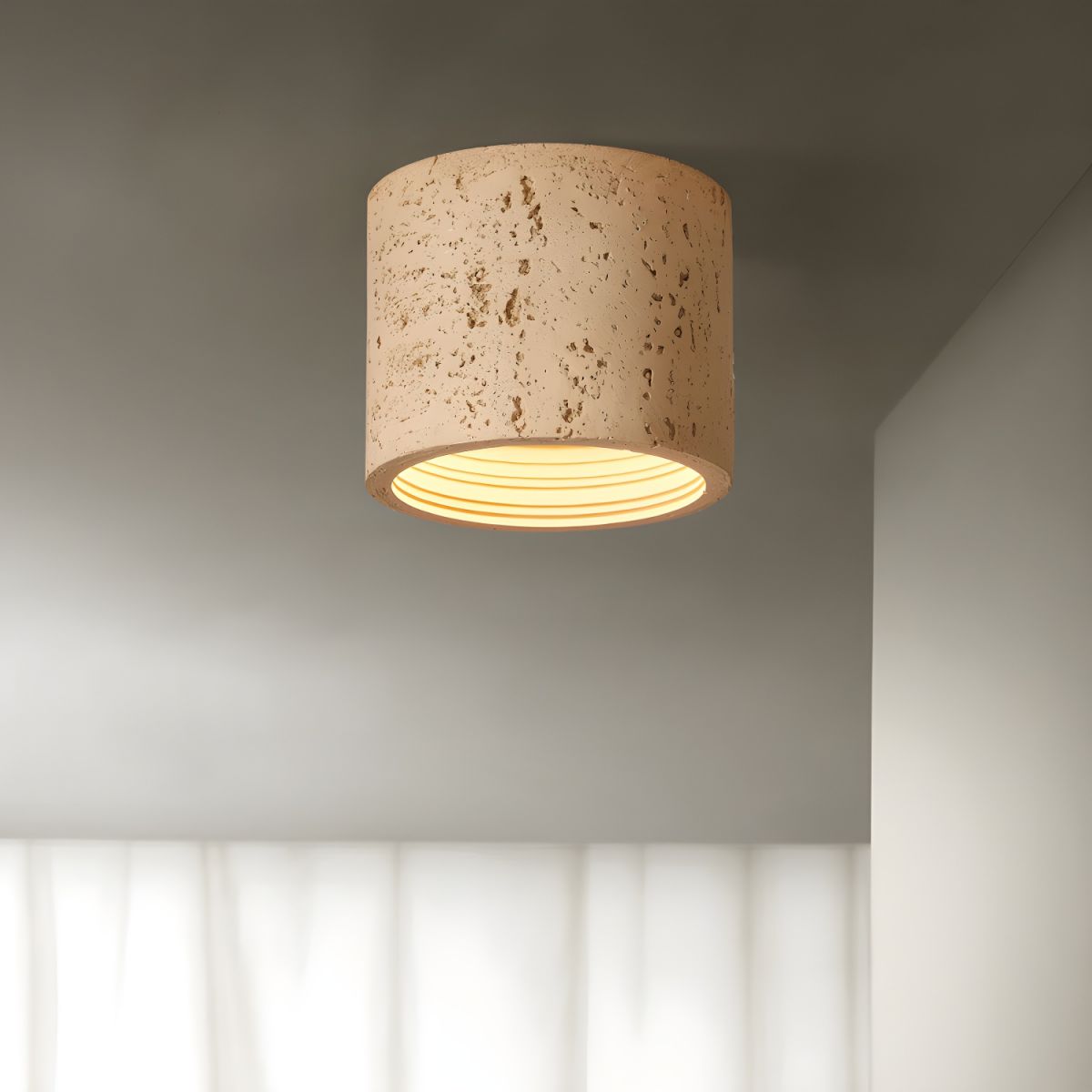Ceiling Light Modern Resin Nordic Accent | Nuvano
