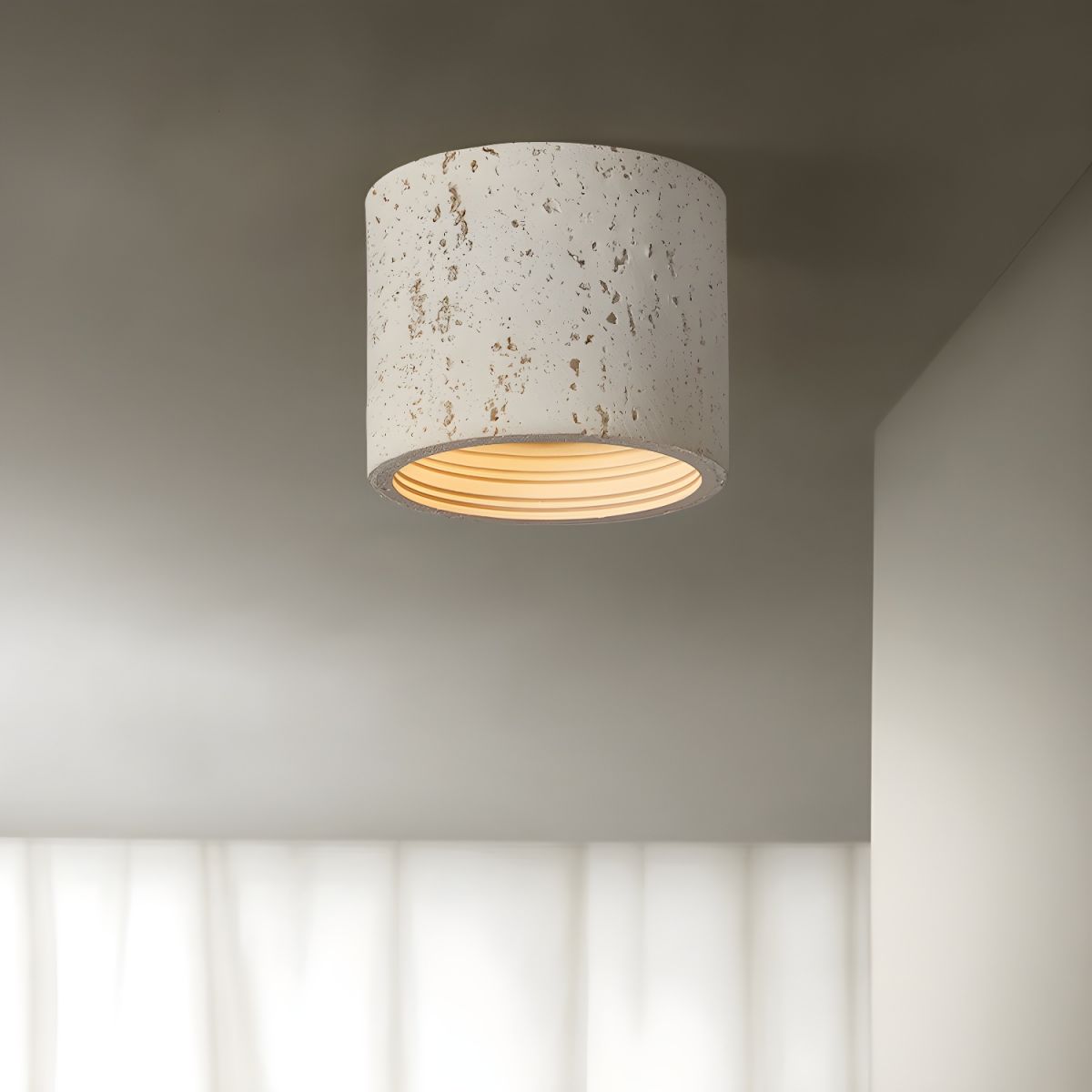 Ceiling Light Modern Resin Nordic Accent | Nuvano