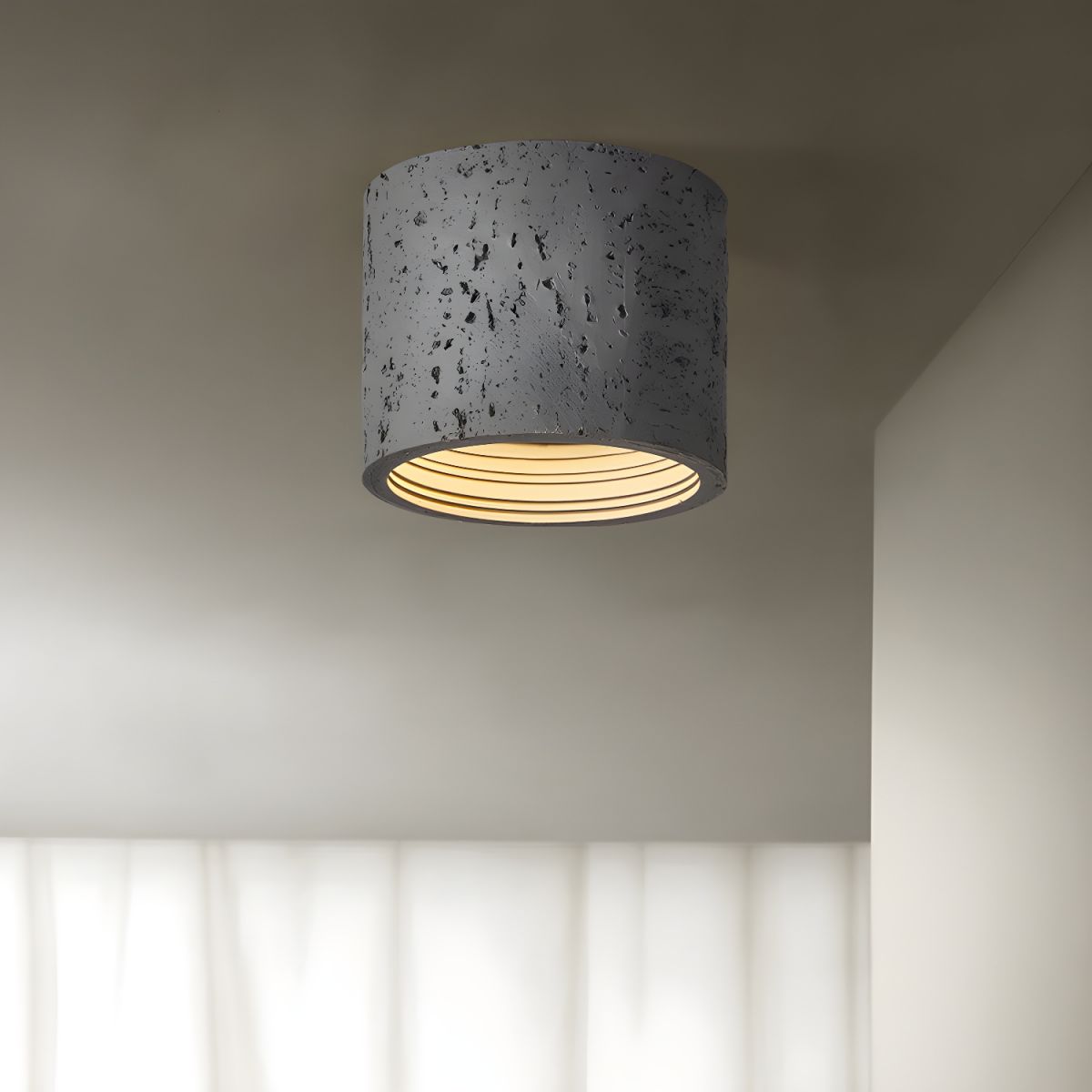 Ceiling Light Modern Resin Nordic Accent | Nuvano