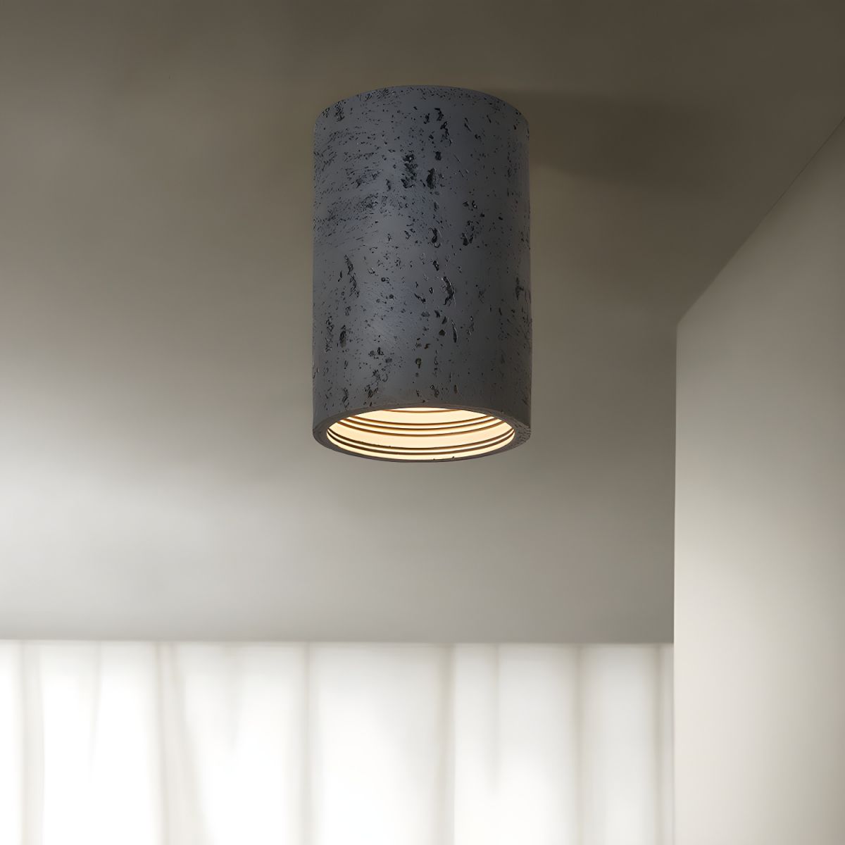 Ceiling Light Modern Resin Nordic Accent | Nuvano