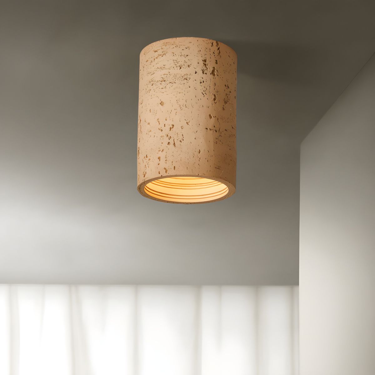 Ceiling Light Modern Resin Nordic Accent | Nuvano
