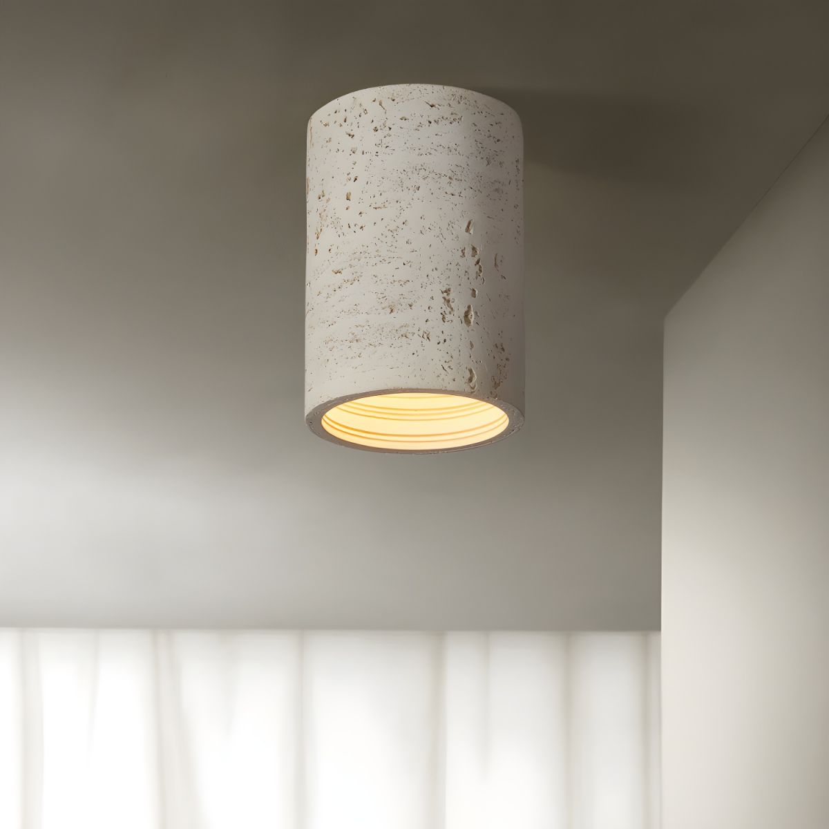 Ceiling Light Modern Resin Nordic Accent | Nuvano