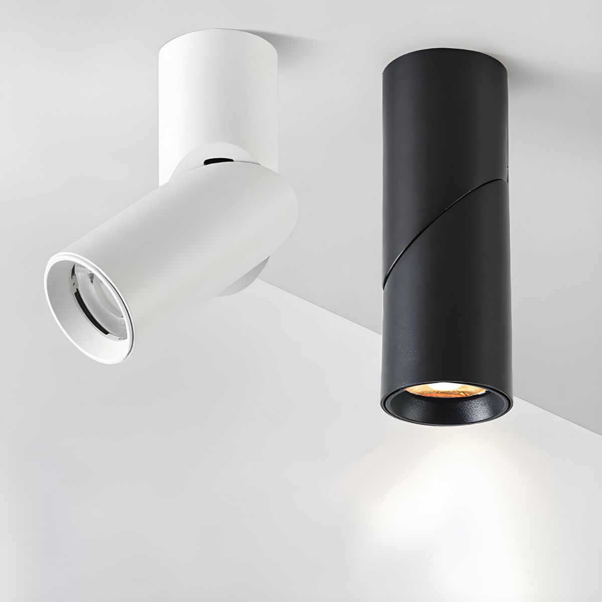 Ceiling Light Nordic Aluminum Cylinder Flush Mount | Alvoro