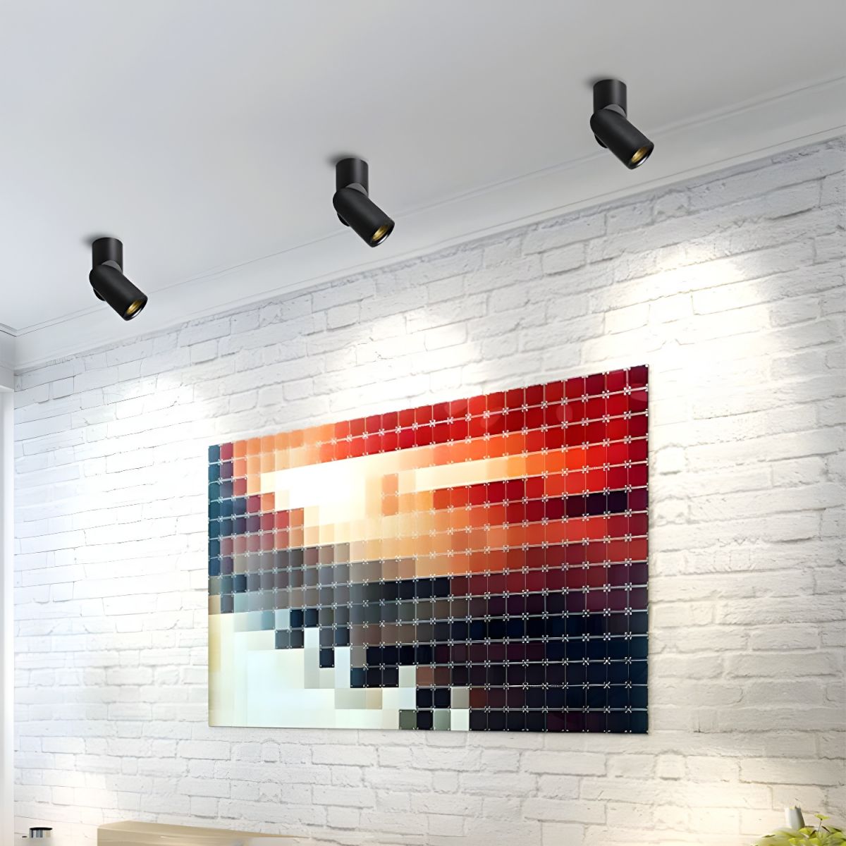 Ceiling Light Nordic Aluminum Cylinder Flush Mount | Alvoro