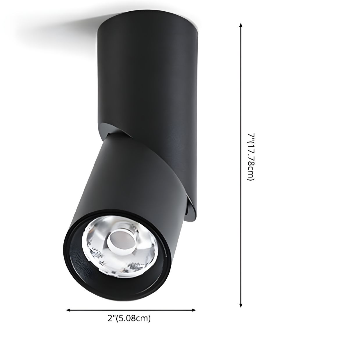 Ceiling Light Nordic Aluminum Cylinder Flush Mount | Alvoro