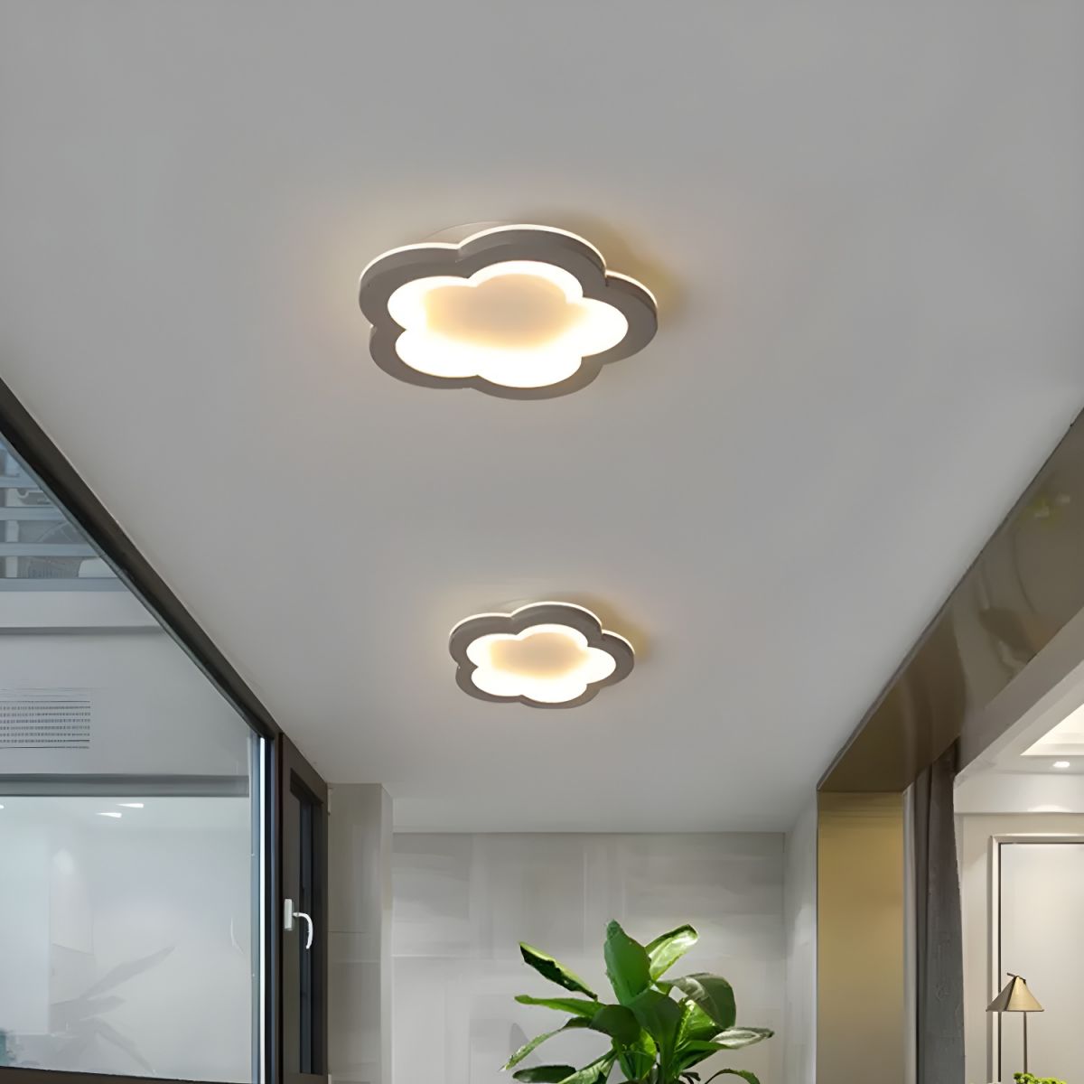 Ceiling Light Nordic Minimal Flower Shape | Zyrell