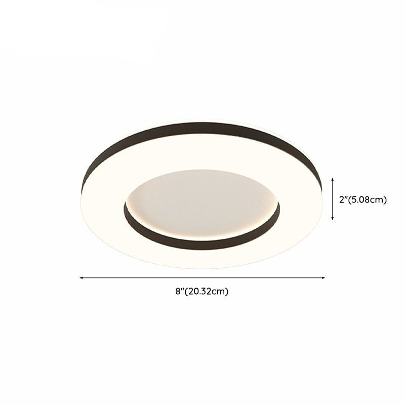 Ceiling Light Nordic Round LED Fixture | Elvian