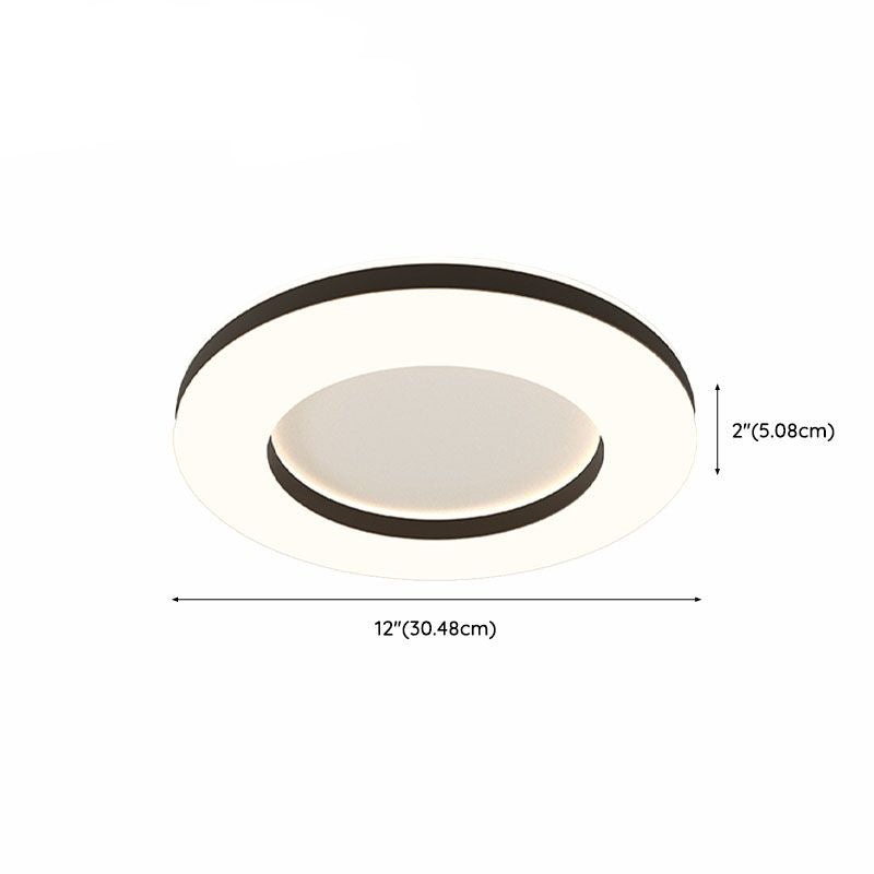 Ceiling Light Nordic Round LED Fixture | Elvian