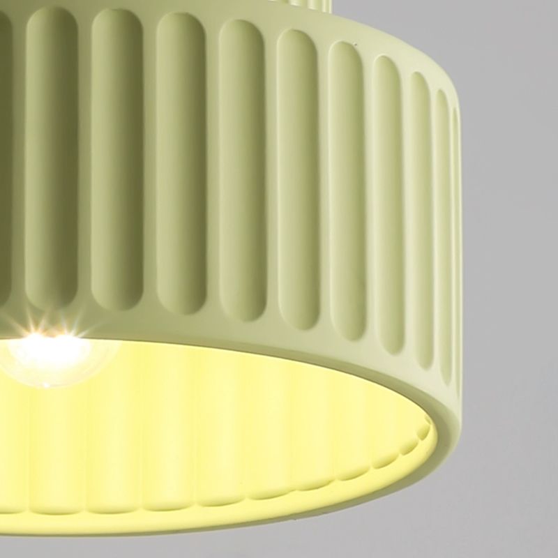 Ceiling Light Resin Cylinder Nordic Style Flush Mount | Zorvia