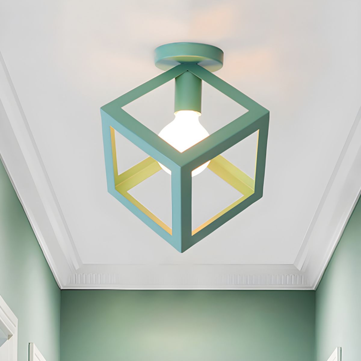 Ceiling Light Vintage Metal Loft Style | Morvian