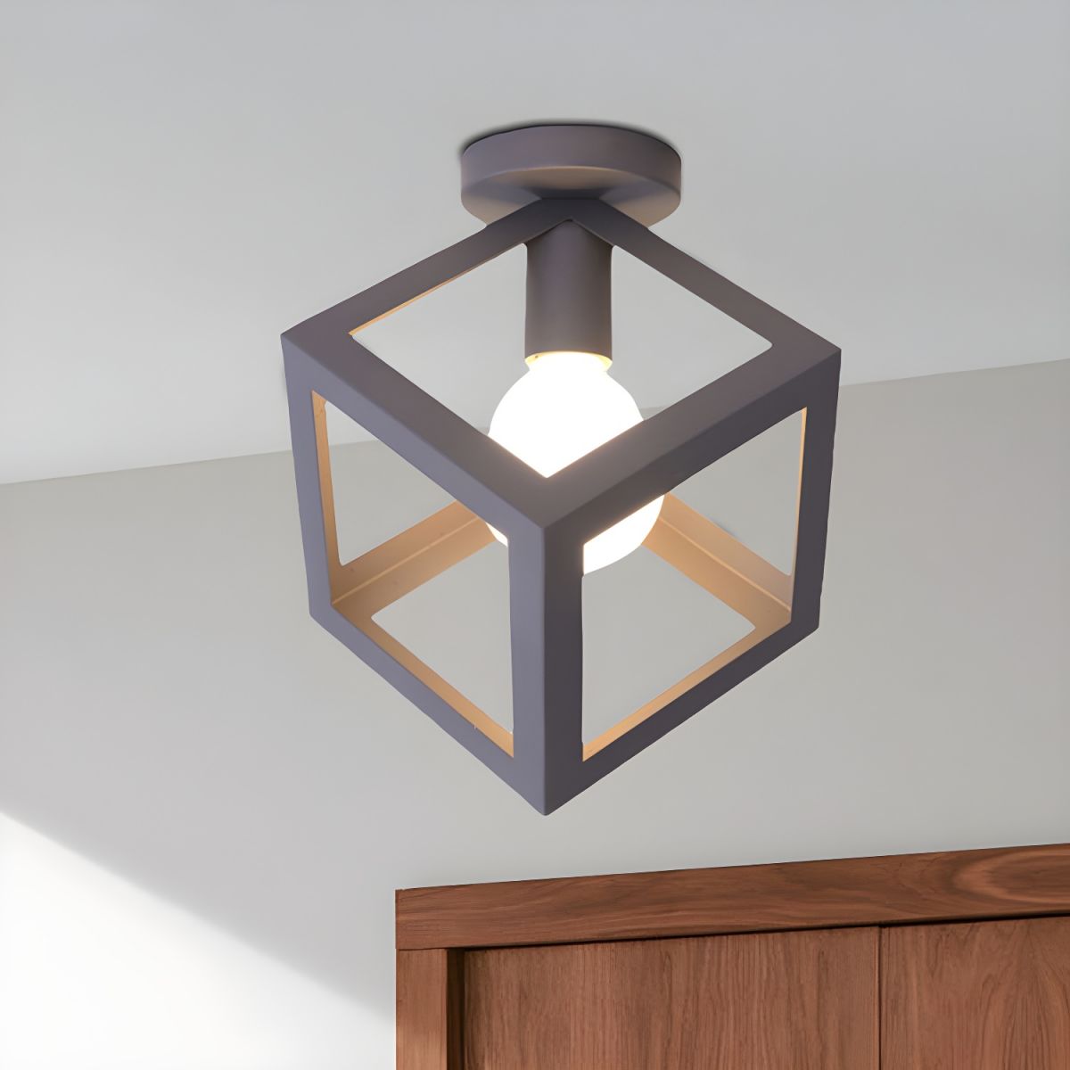 Ceiling Light Vintage Metal Loft Style | Morvian