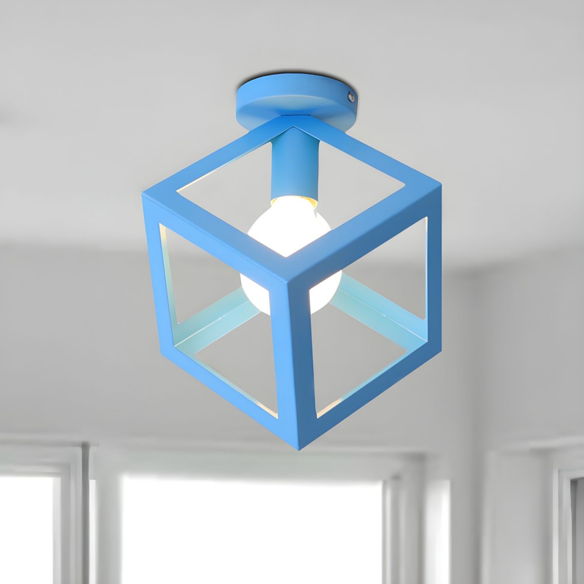 Ceiling Light Vintage Metal Loft Style | Morvian