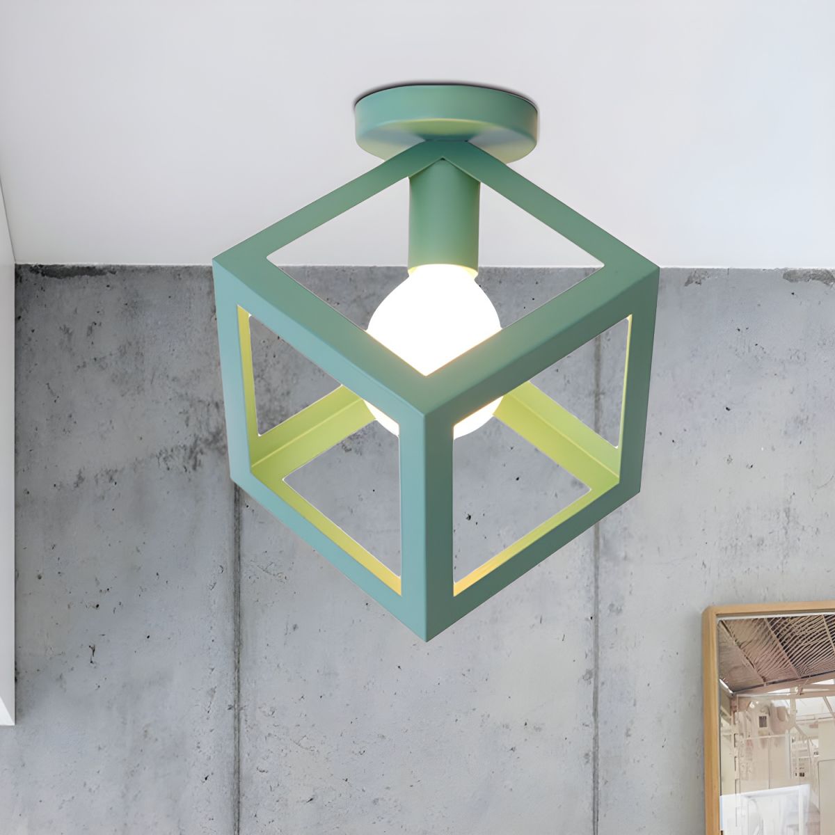 Ceiling Light Vintage Metal Loft Style | Morvian