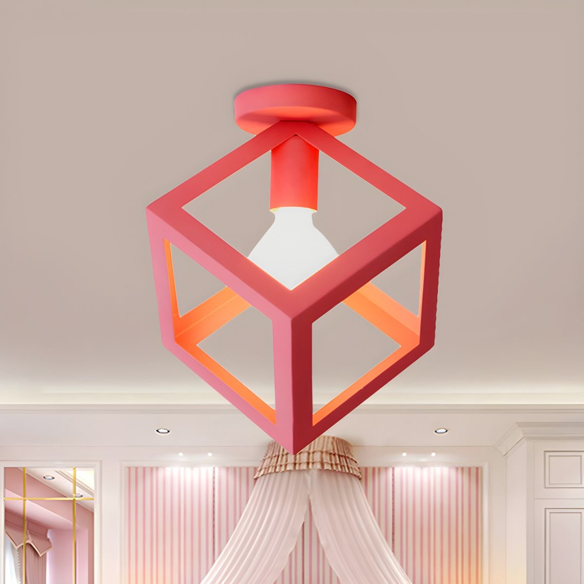 Ceiling Light Vintage Metal Loft Style | Morvian
