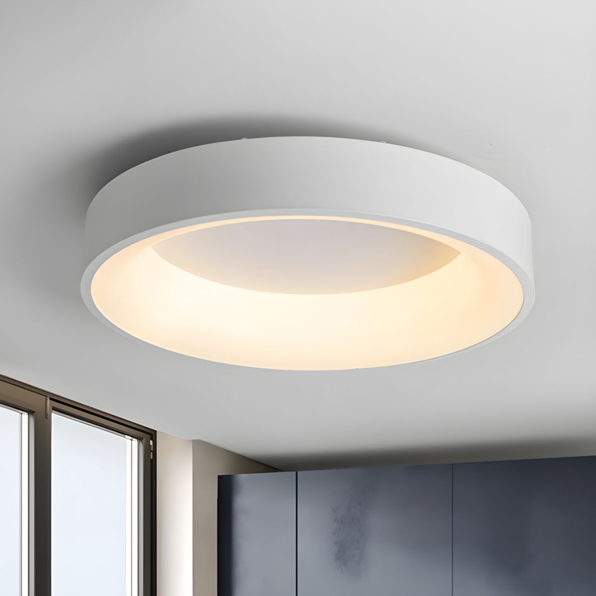 Ceiling Light with Acrylic LED Modern Flush | Acryvia
