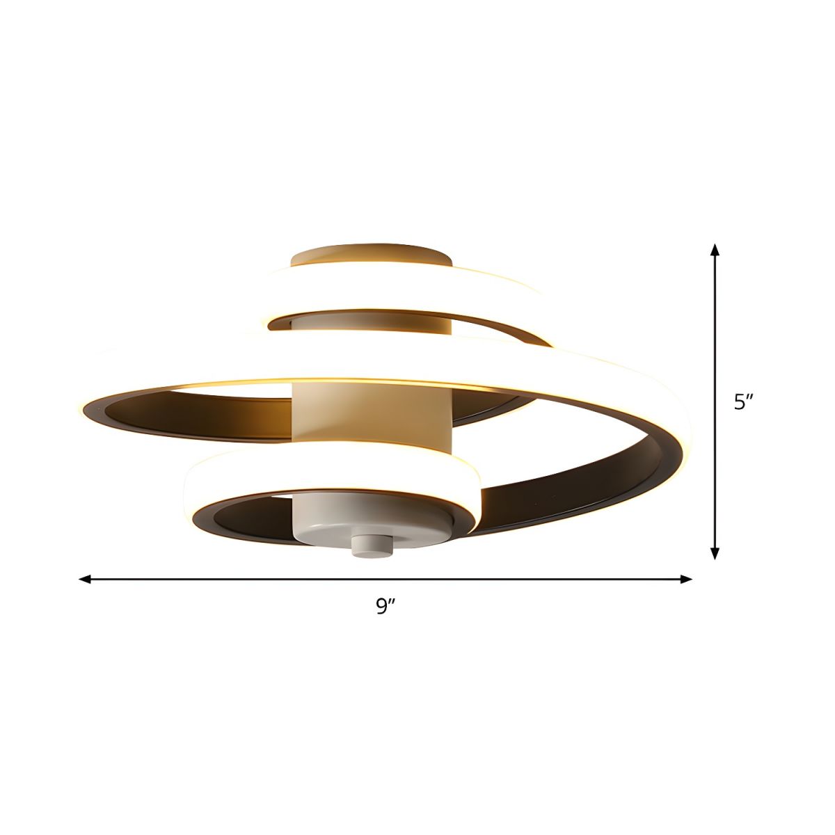 Ceiling Light with Acrylic LED Nordic Style | Avelin