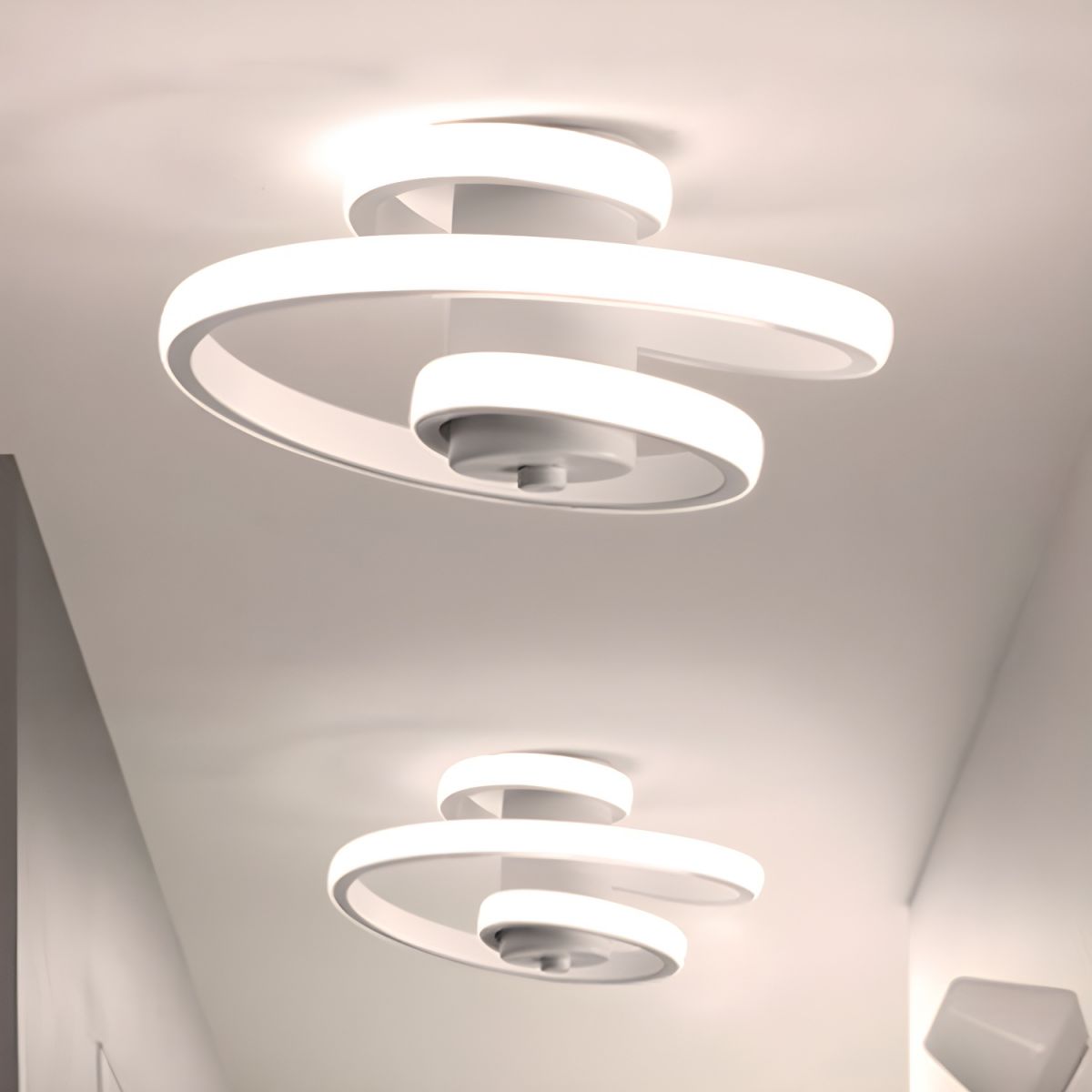 Ceiling Light with Acrylic LED Nordic Style | Avelin