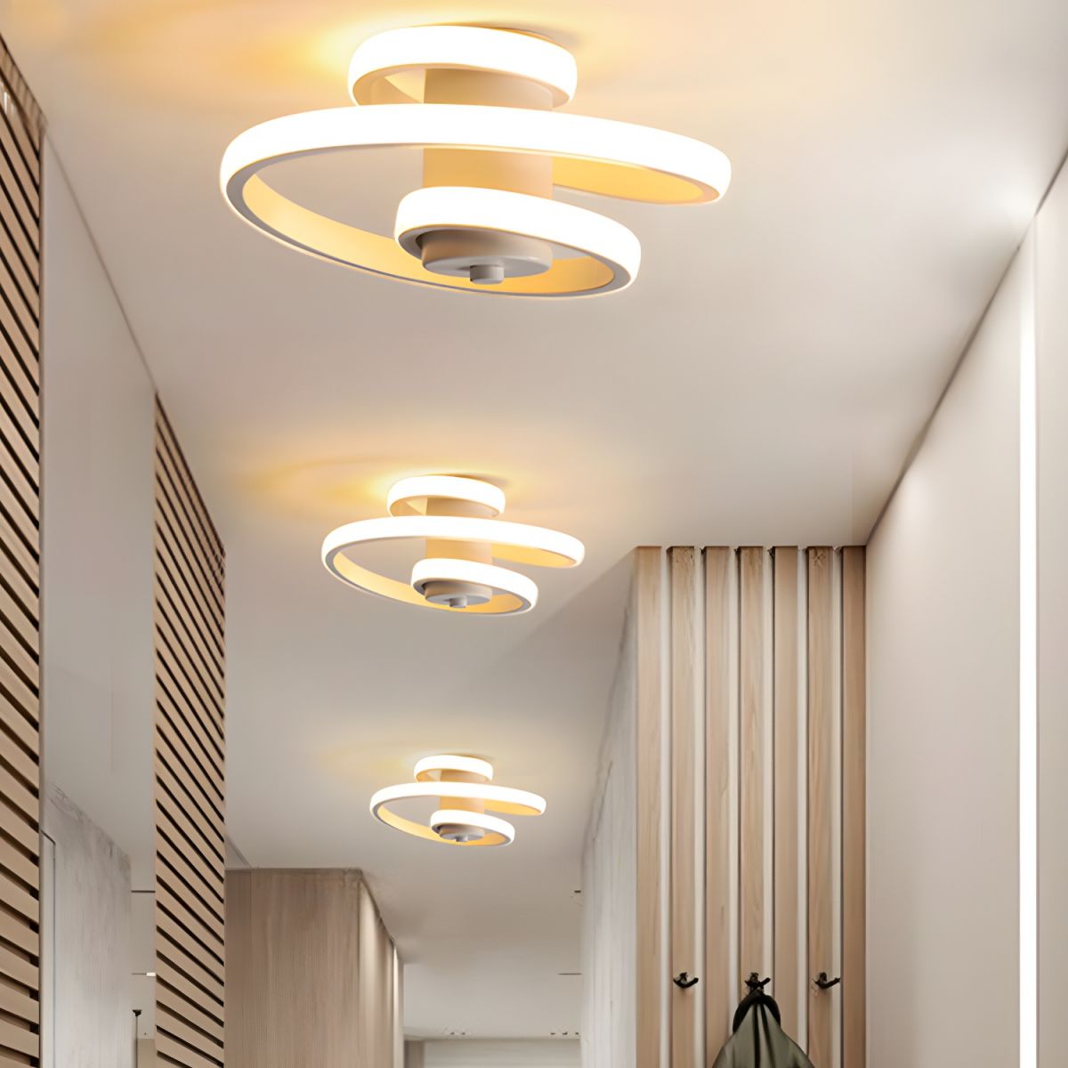 Ceiling Light with Acrylic LED Nordic Style | Avelin