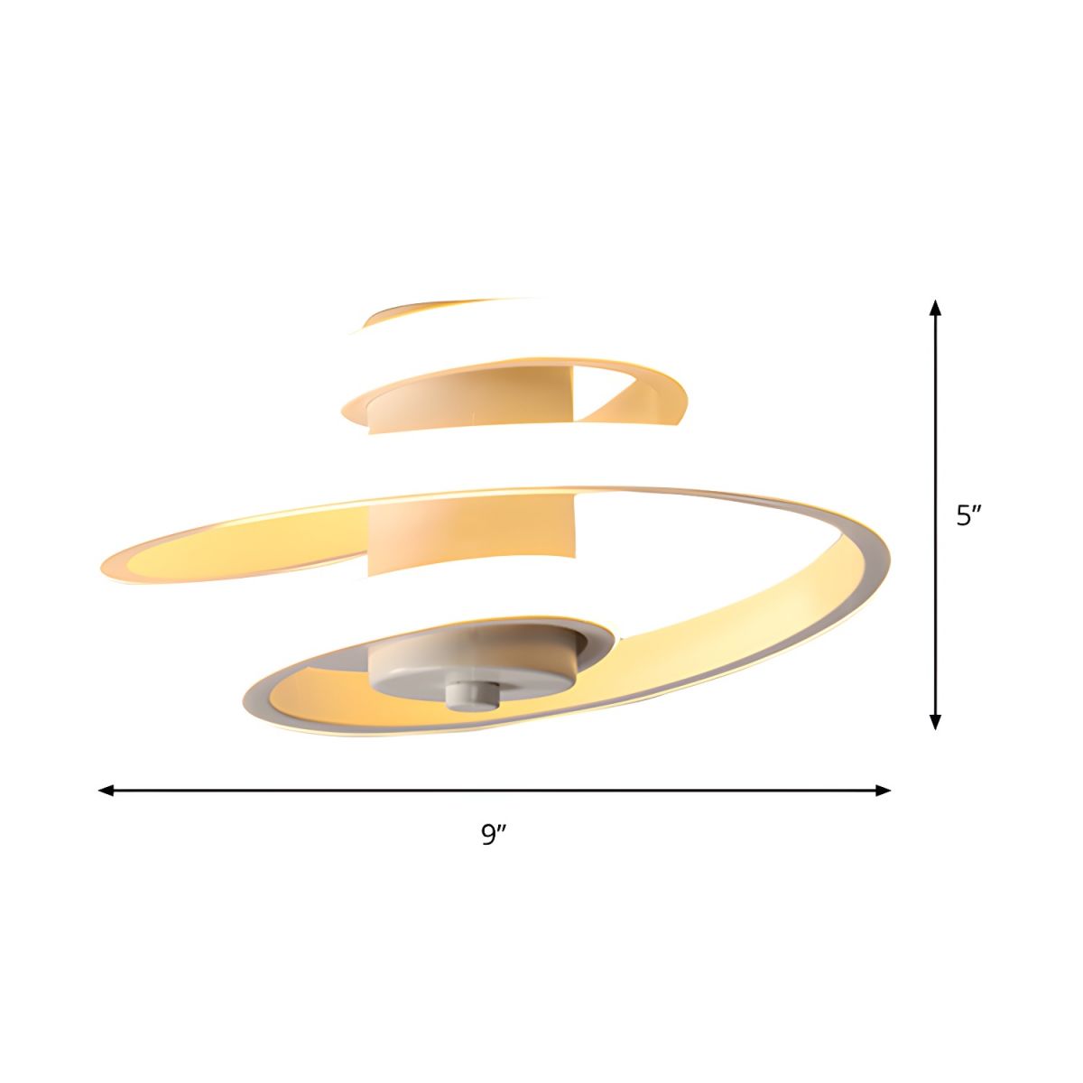 Ceiling Light with Acrylic LED Nordic Style | Avelin